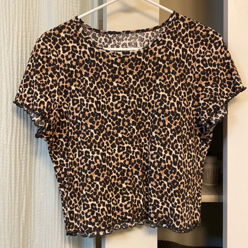 Cheetah Print Top from American Eagle